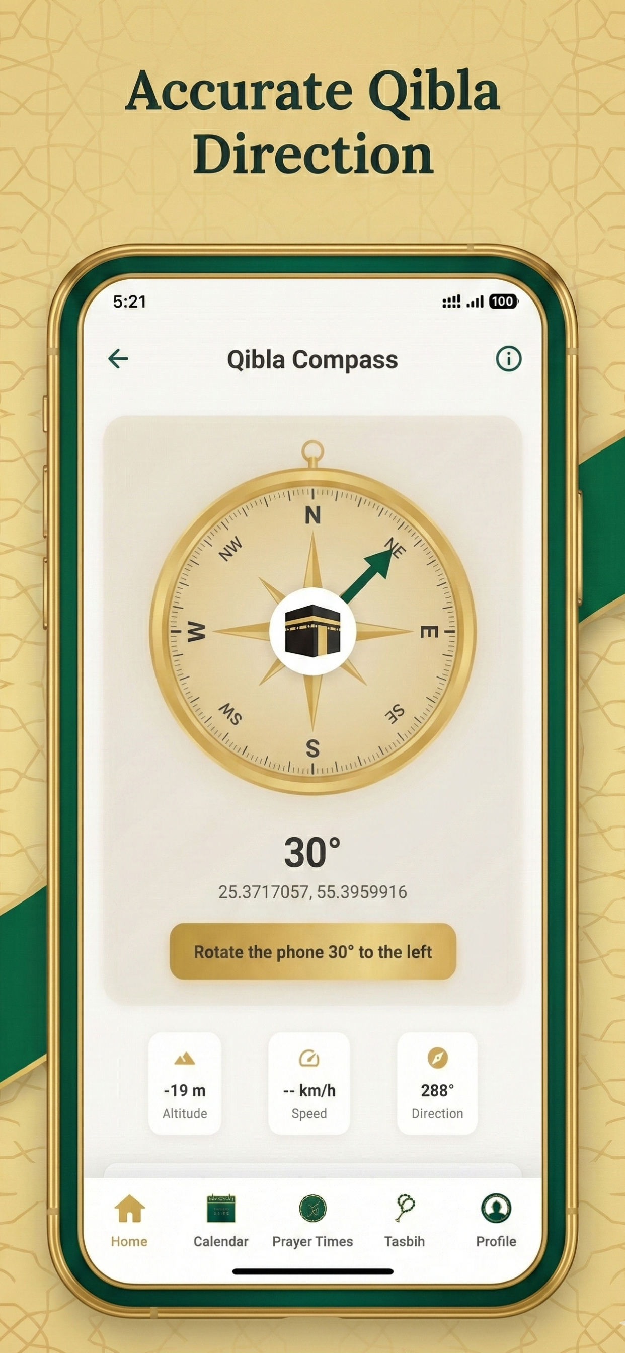 Islamic Calendar 2026 - Prayer Times
